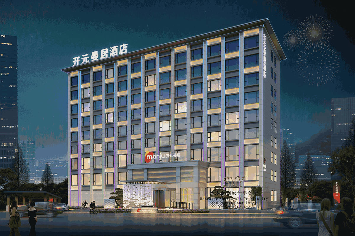 凉山州酒店外观设计效果