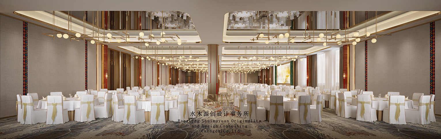 酒店宴会厅装饰，设计元素